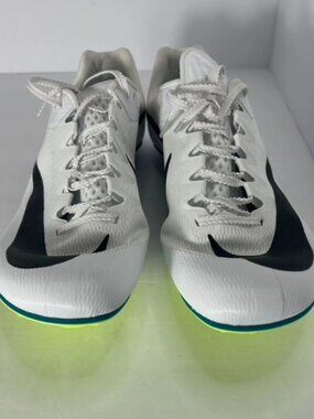 Nike Zoom Rival Sprint Track Spikes Men's Size 10 FZ9663-102 White / Black